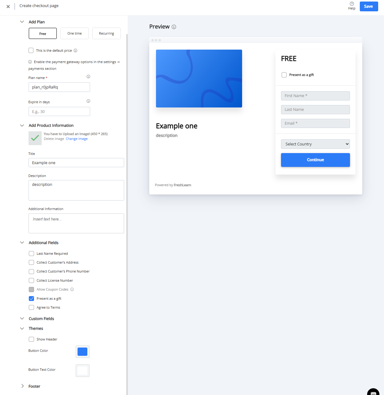 Create pricing for online course