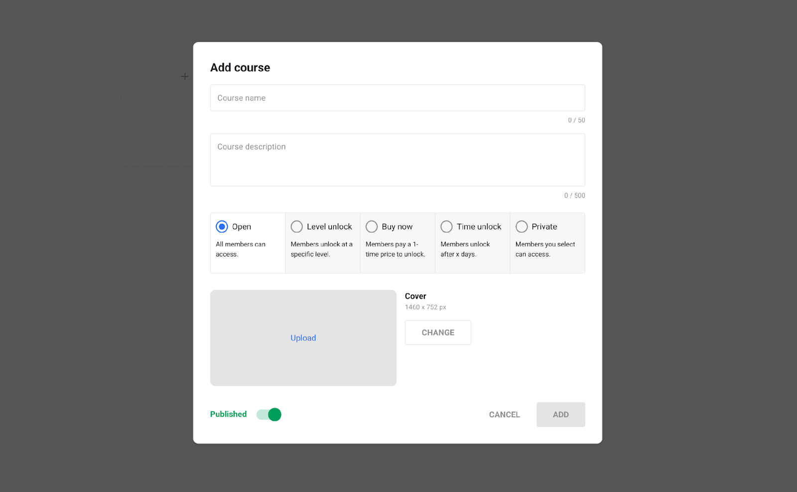 Create a Course on Skool