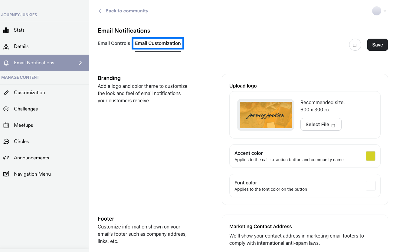 Email Notifications