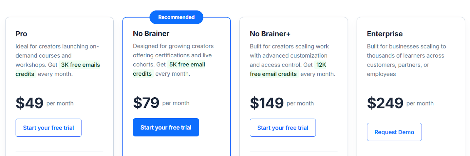 Freshlearn Pricing