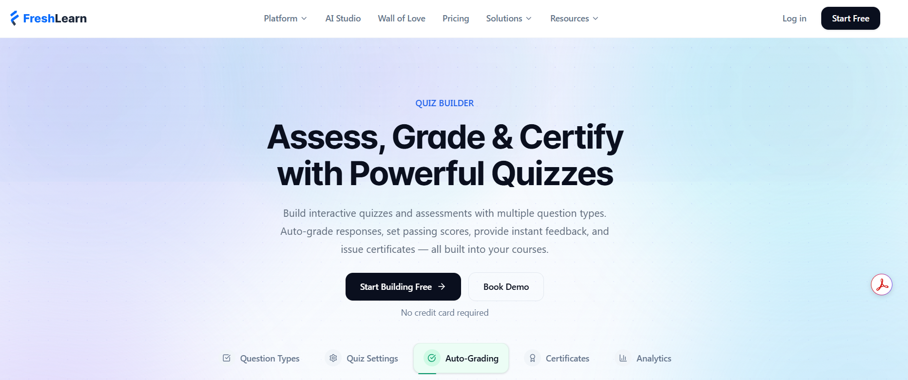 Online Quiz maker