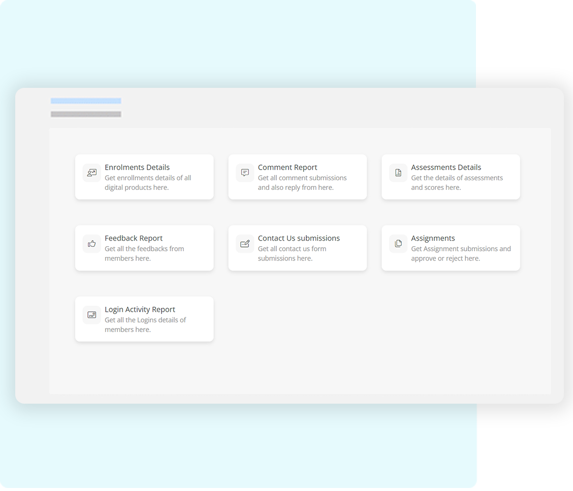Freshlearn Advanced Settings