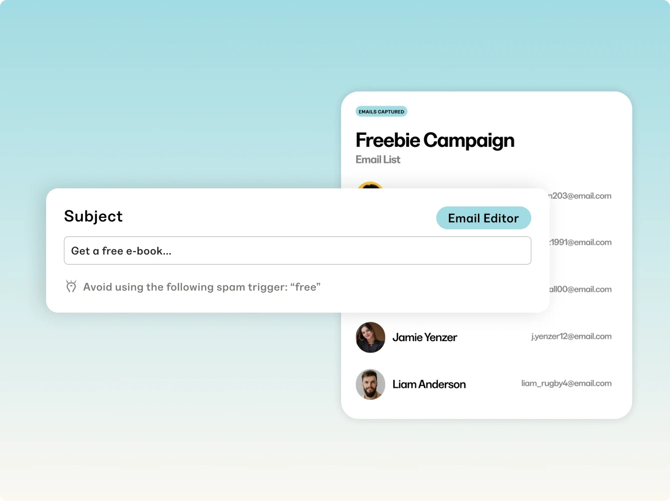 Kajabi Email campaign