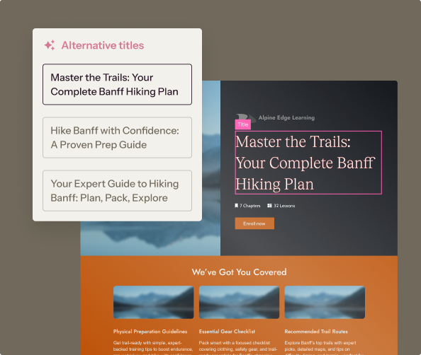 Marketing and Branding