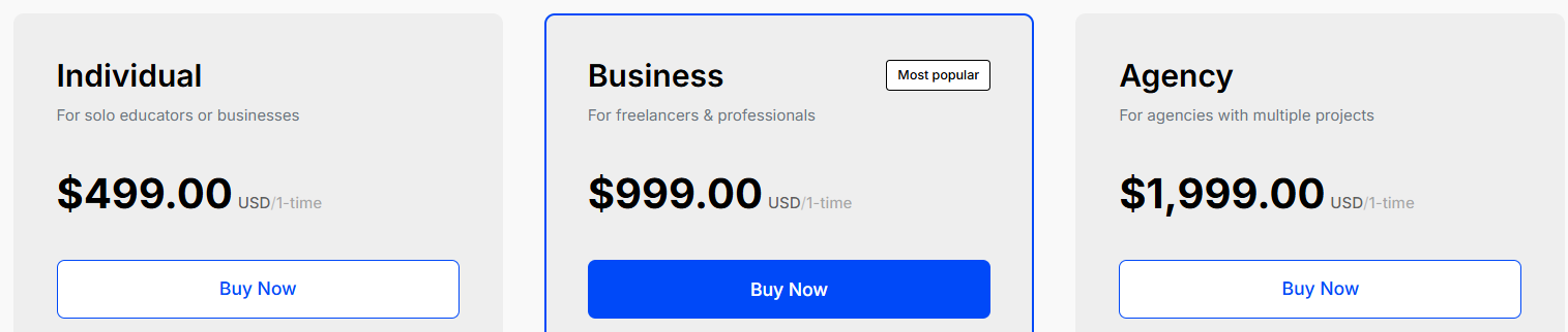 Tutor LMS Pricing